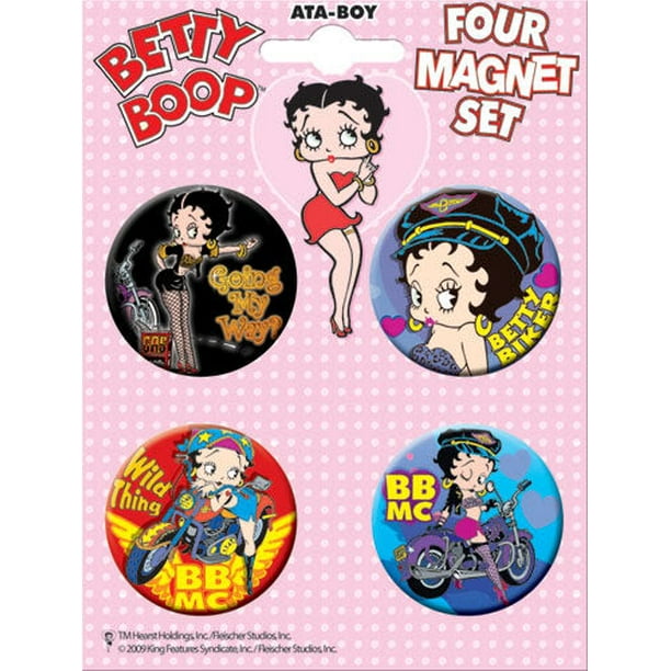 Betty Boop on Phone Kühlschrankmagnet Fridge Magnet 6 x 8 cm *Angebot*